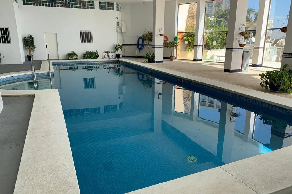 Amazing Frontline Sea Views Studio Apartment Castillo Del Vigia Τορρεμολίνος Εξωτερικό φωτογραφία