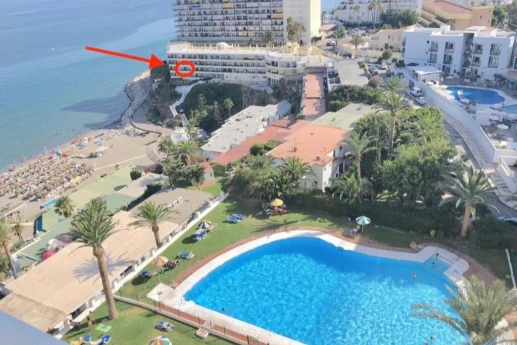 Amazing Frontline Sea Views Studio Apartment Castillo Del Vigia Τορρεμολίνος Εξωτερικό φωτογραφία