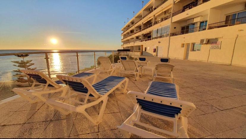 Amazing Frontline Sea Views Studio Apartment Castillo Del Vigia Τορρεμολίνος Εξωτερικό φωτογραφία