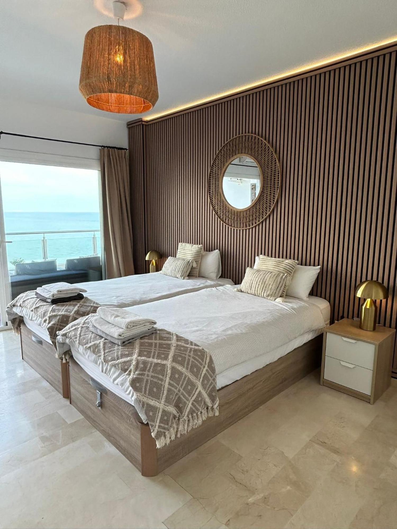 Amazing Frontline Sea Views Studio Apartment Castillo Del Vigia Τορρεμολίνος Εξωτερικό φωτογραφία